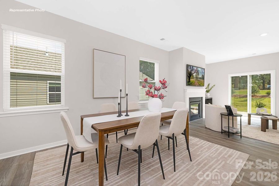 Furnished interior view inside a new home in Silverstein, Salisbury (Image 23).