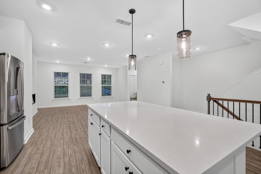 Furnished interior view inside a new home in Rosewood Farm, Lawrenceville (Image 9).