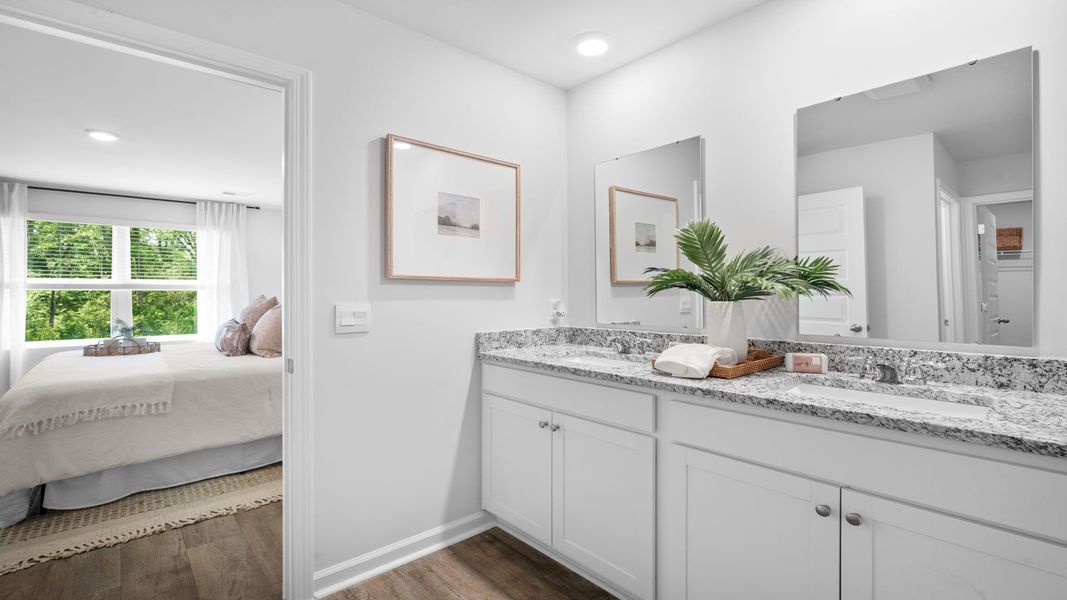 Furnished interior view inside a new home in Holly Oaks, Statesboro (Image 24).