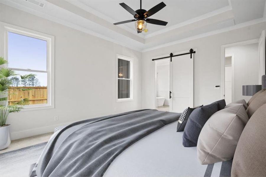 Furnished interior view inside a new home in , Marietta (Image 10). Furnished interior view inside a new home in , Marietta (Image 10).