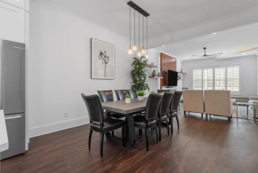 Furnished interior view inside a new home in , Stockbridge (Image 31).