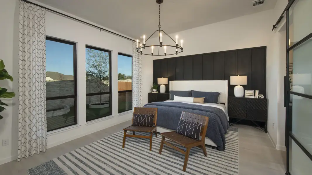 Furnished interior view inside a new home in Sweetgrass, Haslet (Image 46).
