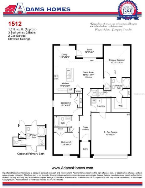 2D floor plan layout of this home in Country Way South, Newberry, FL (Image 2). 2D floor plan layout of this home in Country Way South, Newberry, FL (Image 2).