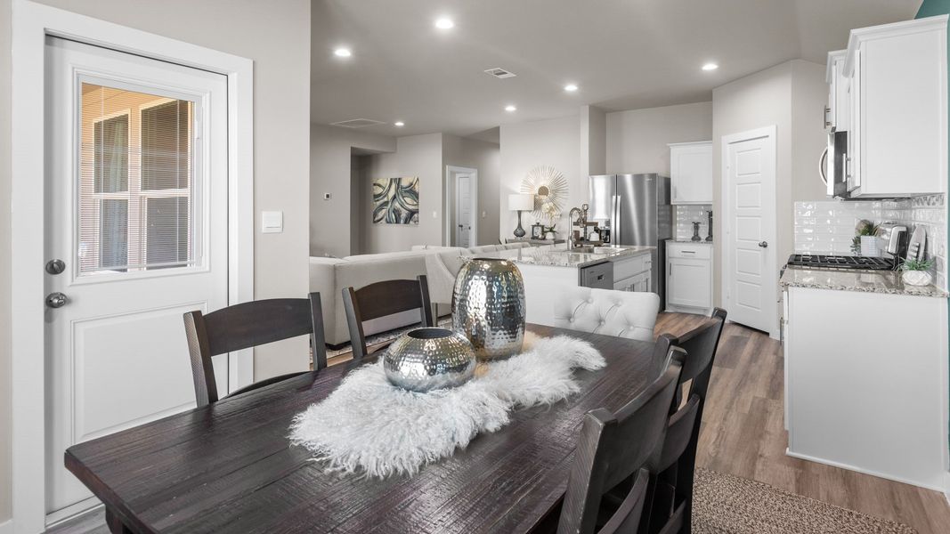 Representative furnished interior of a home built from the FARGO by D.R. Horton in Homestead at Parks Bell Ranch, Odessa (Image 13).