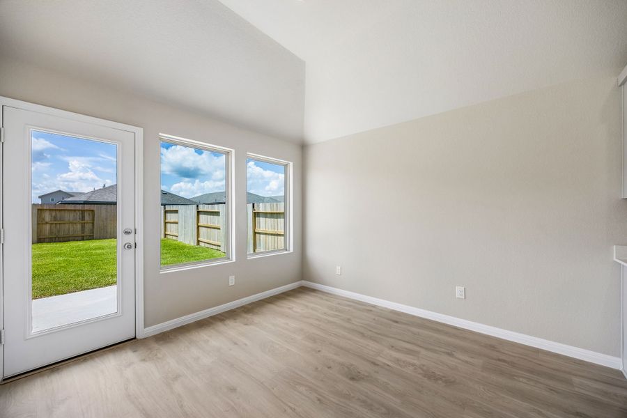 Spacious, unfurnished interior of a new home in Riviera Pines, Huffman (Image 26). Spacious, unfurnished interior of a new home in Riviera Pines, Huffman (Image 26).