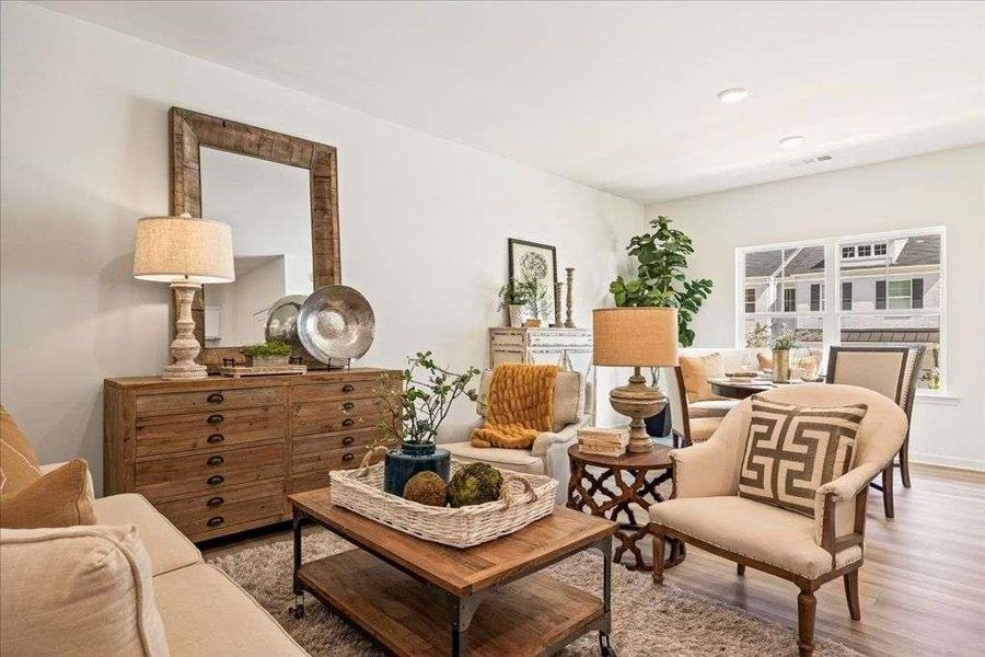 Furnished interior view inside a new home in , Conyers (Image 12).