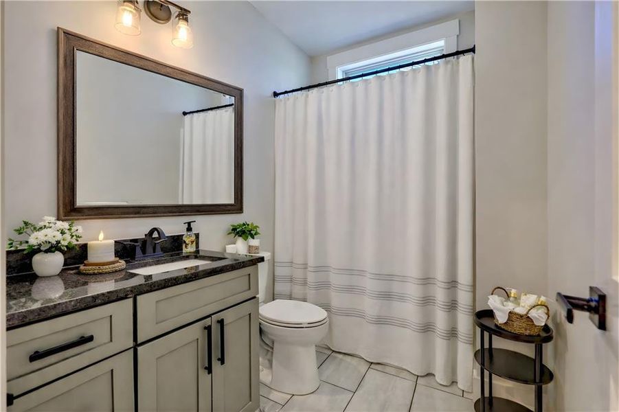 Furnished interior view inside a new home in , Hiawassee (Image 42).