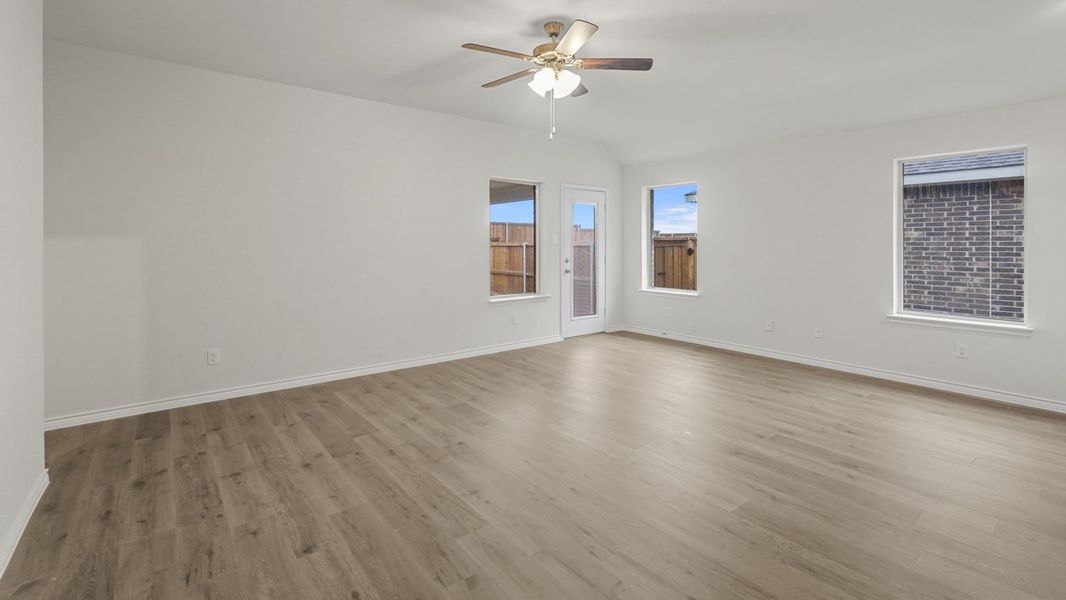 Spacious, unfurnished interior of a new home in Lilybrooke at Legacy Hills, Celina (Image 5). Spacious, unfurnished interior of a new home in Lilybrooke at Legacy Hills, Celina (Image 5).