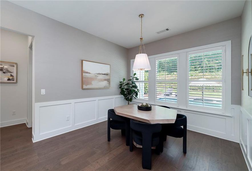 Furnished interior view inside a new home in Maddux Path, Cumming (Image 17).
