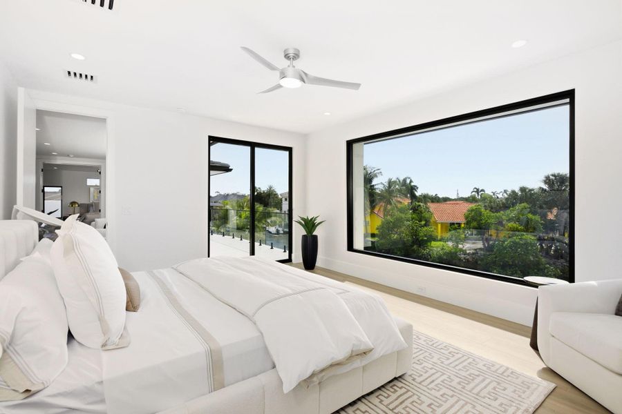 Furnished interior view inside a new home in , Boca Raton (Image 14). Furnished interior view inside a new home in , Boca Raton (Image 14).