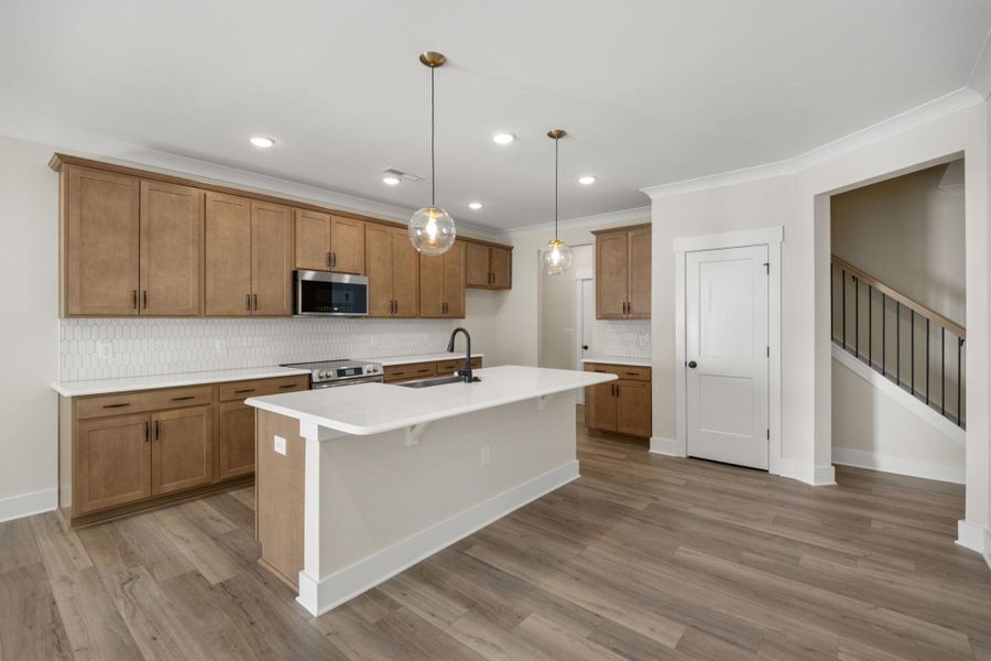 Furnished interior view inside a new home in Harbor Crossing, Greensboro (Image 9).