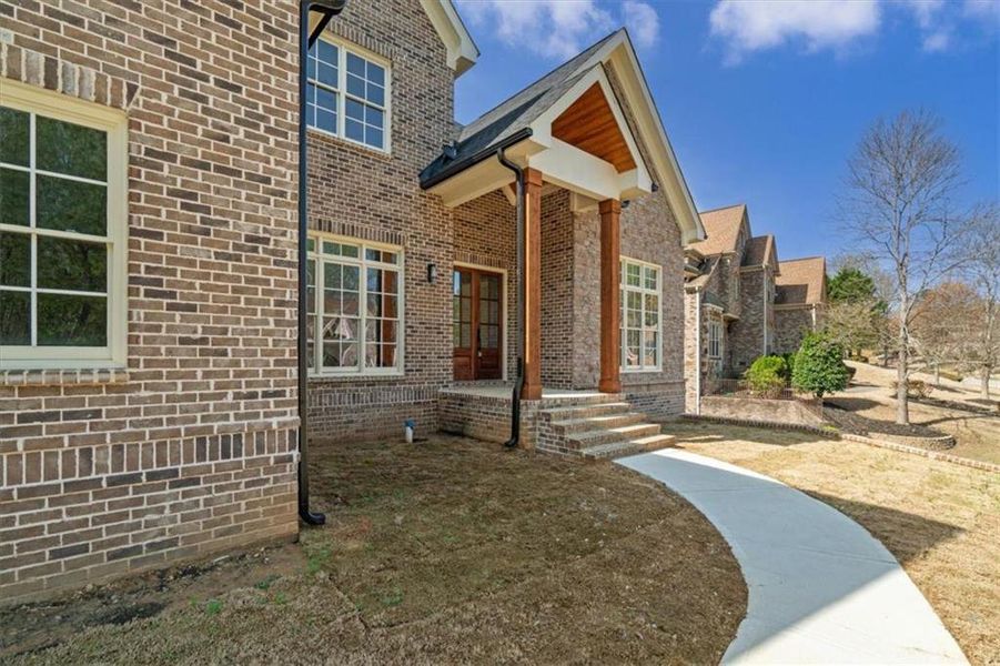 Exterior details and patio area of a home in , Douglasville (Image 3).