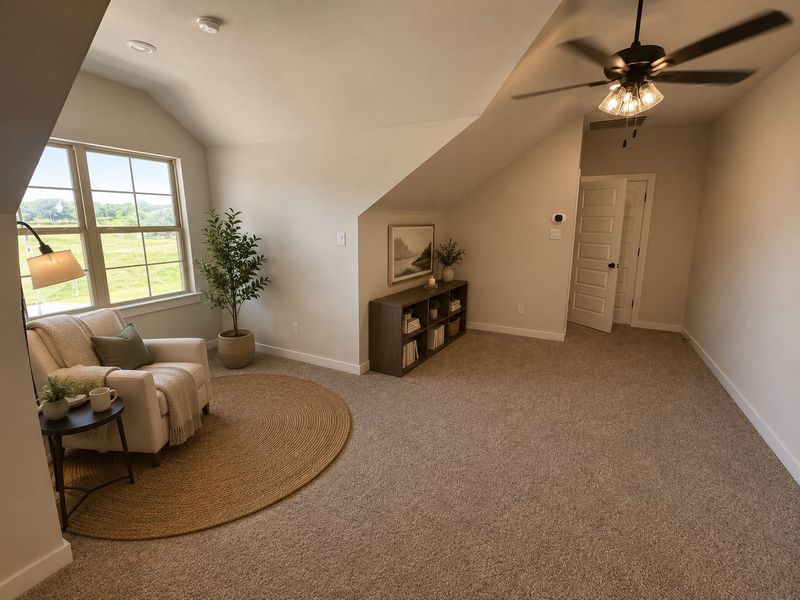 108 Loveta Lane - Bonus Room - AI Staged Rendering 108 Loveta Lane - Bonus Room - AI Staged Rendering