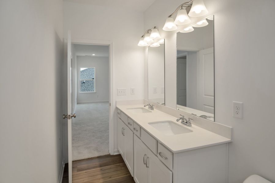 Furnished interior view inside a new home in Marlin Pointe, White House (Image 12). Furnished interior view inside a new home in Marlin Pointe, White House (Image 12).