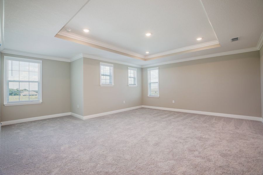 Representative unfurnished interior of a home built from the Columbus by Maronda Homes in Coastal Communities, Edgewater (Image 24). Representative unfurnished interior of a home built from the Columbus by Maronda Homes in Coastal Communities, Edgewater (Image 24).