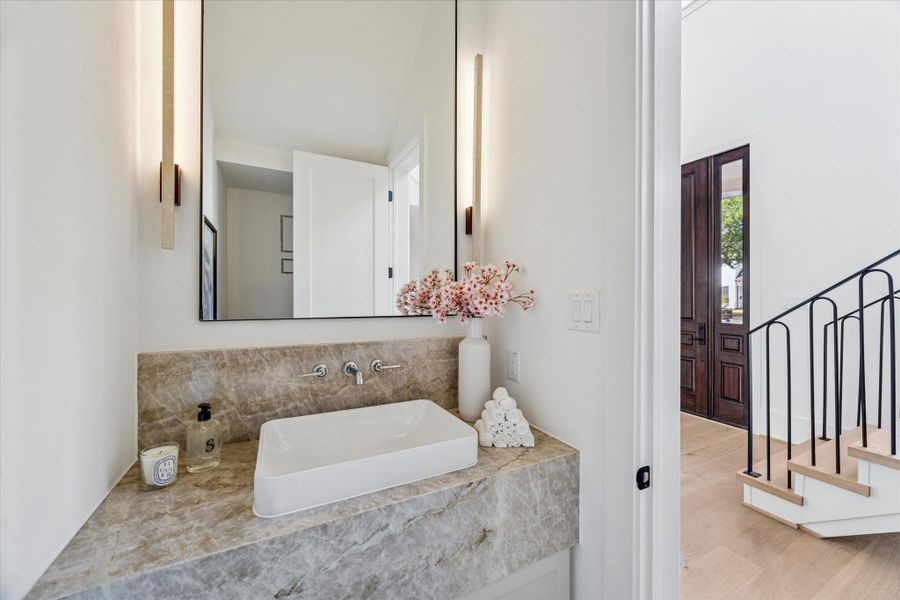 Furnished interior view inside a new home in , Houston (Image 12).