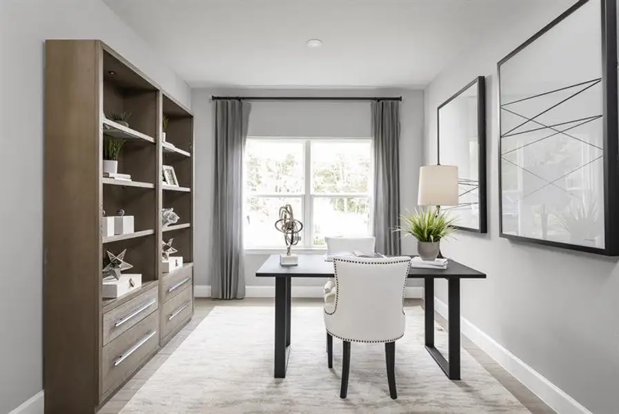 Furnished interior view inside a new home in Terra Pines, St. Augustine (Image 10).