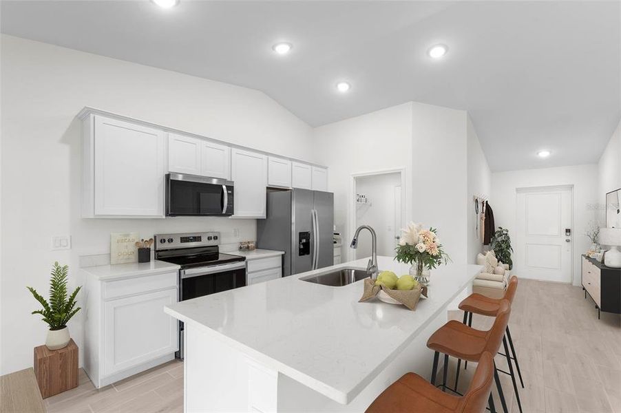 Furnished interior view inside a new home in , Port Charlotte (Image 3).