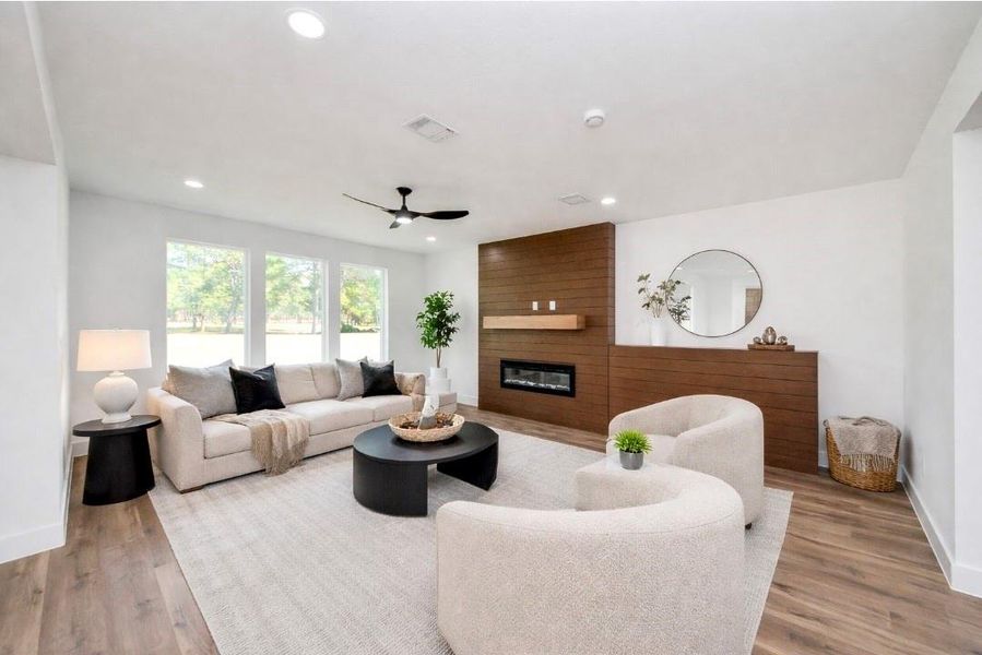 Furnished interior view inside a new home in , Montgomery (Image 11).