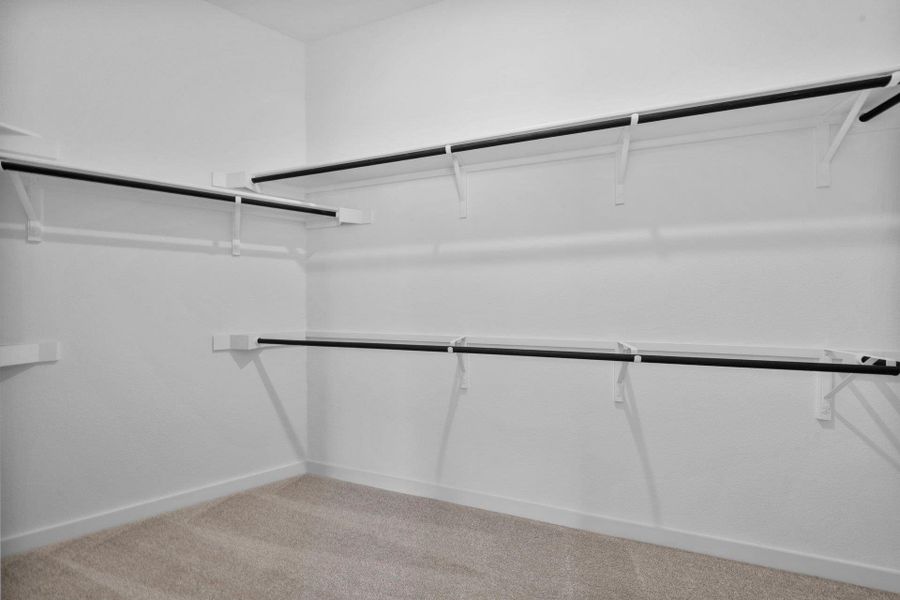 Walk-in closet in Primary Bedroom