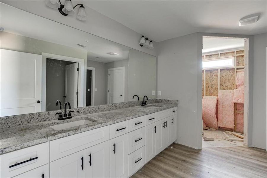 Furnished interior view inside a new home in , Hartwell (Image 6). Furnished interior view inside a new home in , Hartwell (Image 6).