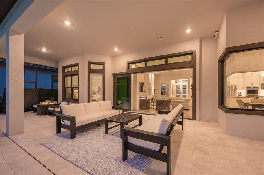 Furnished interior view inside a new home in , Sarasota (Image 57).