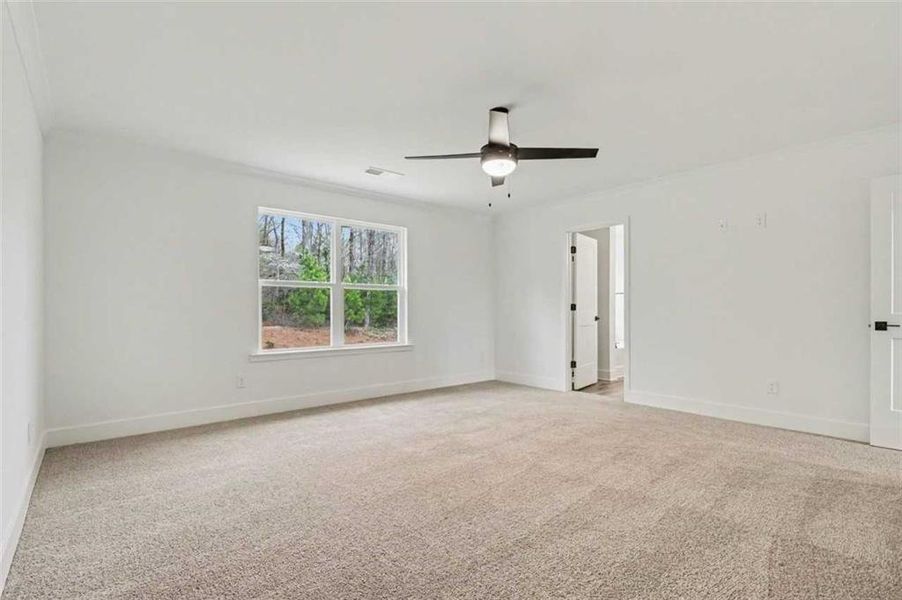 Spacious, unfurnished interior of a new home in Thunder Ridge, Dawsonville (Image 24).