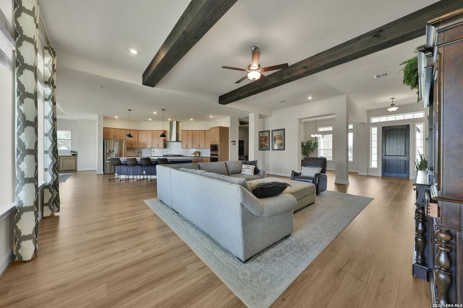 Furnished interior view inside a new home in , Castroville (Image 31).