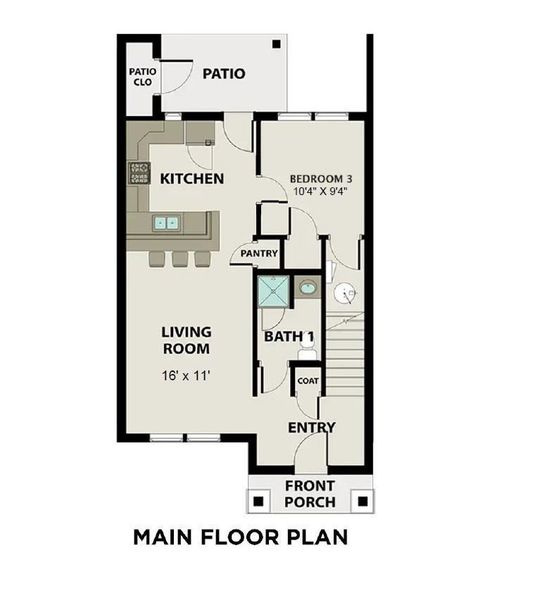 2D floor plan layout of this home in The Towns at Red River, Gallatin, TN (Image 4). 2D floor plan layout of this home in The Towns at Red River, Gallatin, TN (Image 4).