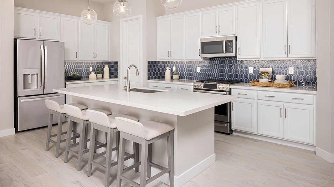 Furnished interior view inside a new home in Aloravita South, Peoria (Image 5).