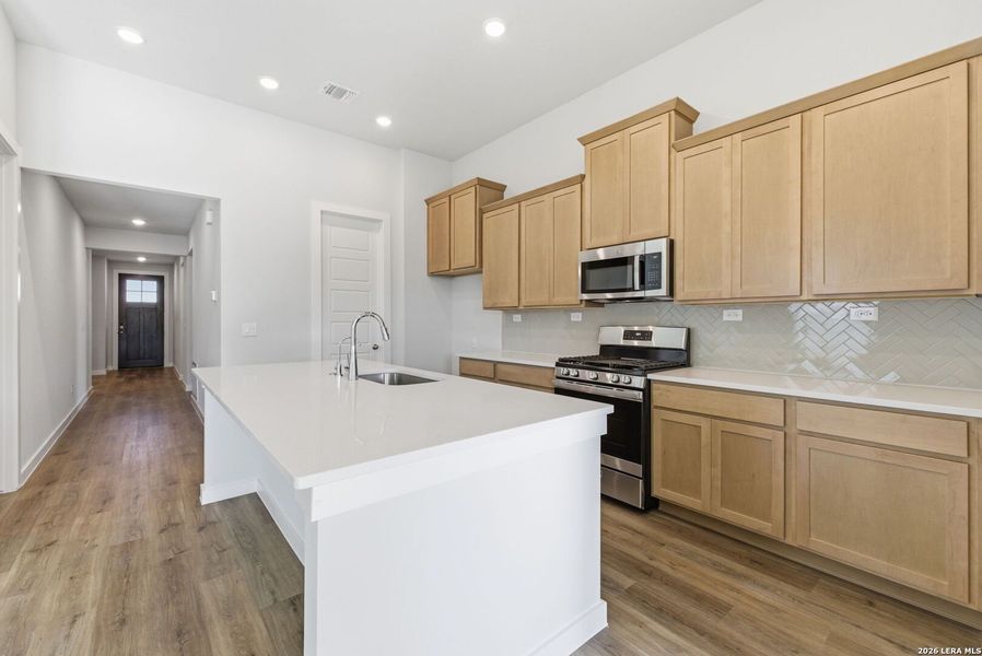 Furnished interior view inside a new home in , San Antonio (Image 9).