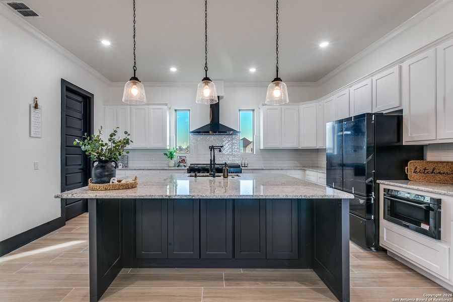 Furnished interior view inside a new home in , Castroville (Image 13).