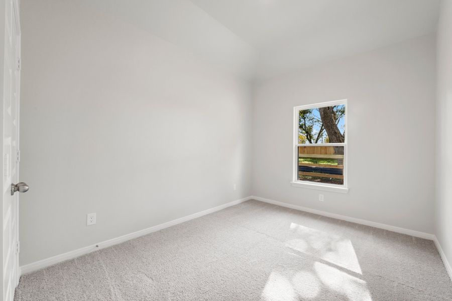 Representative unfurnished interior of a home built from the Cambria by Alta Homes in East Gate Villas, Willis (Image 16).