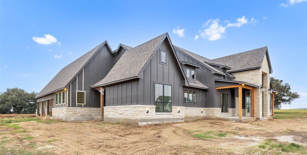 Exterior details and patio area of a home in , Chappell Hill (Image 19). Exterior details and patio area of a home in , Chappell Hill (Image 19).