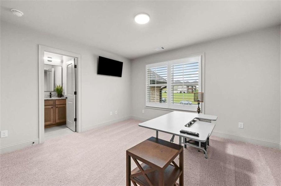 Furnished interior view inside a new home in , Conyers (Image 17).