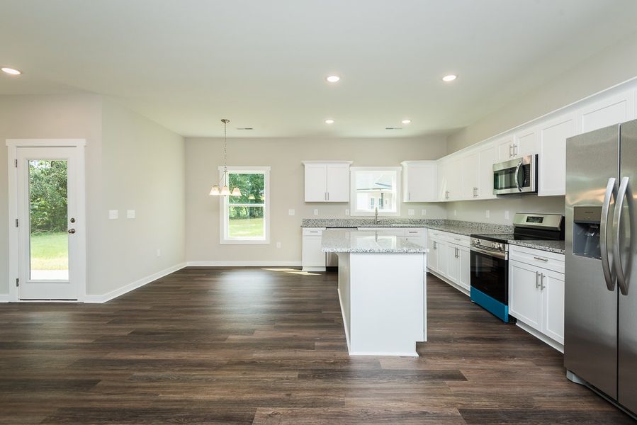 Representative furnished interior of a home built from the Landon by Foundation Home Builders LLC in Pallini Place, Ossipee (Image 5).