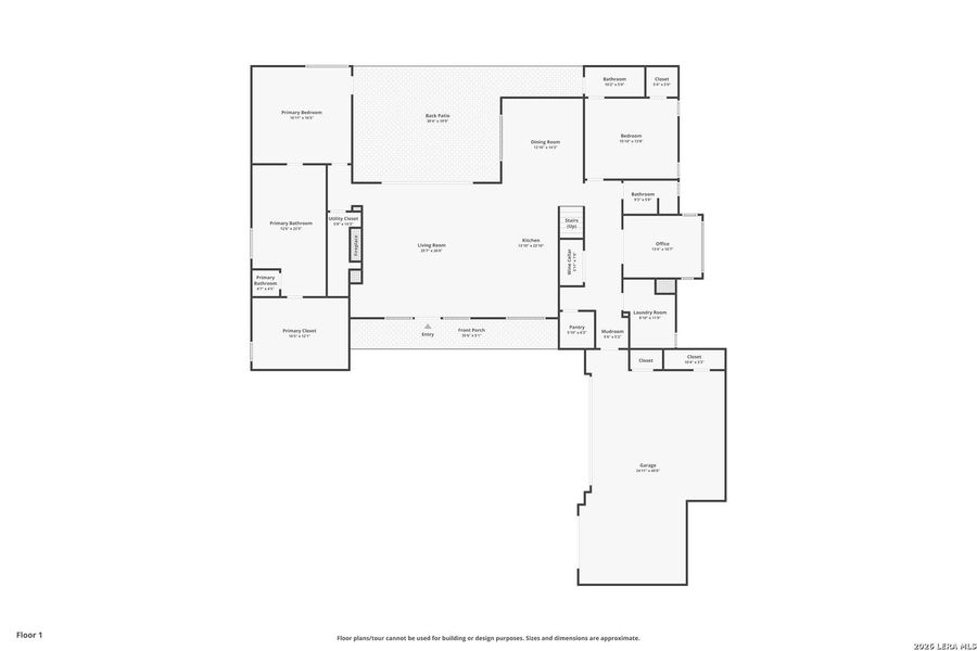 2D floor plan layout of this home in , San Antonio, TX (Image 7).