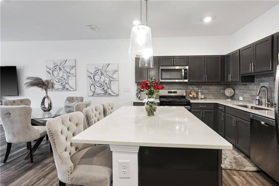 Furnished interior view inside a new home in , Douglasville (Image 12).