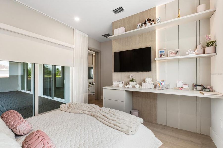 Furnished interior view inside a new home in Bella Collina, Montverde (Image 40).