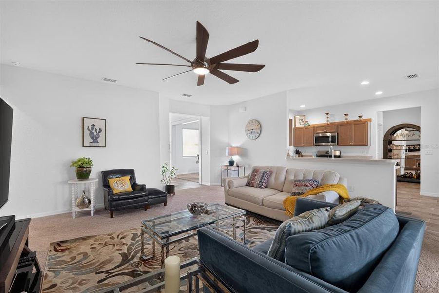 Furnished interior view inside a new home in , Bartow (Image 7). Furnished interior view inside a new home in , Bartow (Image 7).