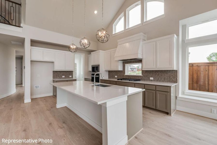 Furnished interior view inside a new home in Grand Estates of Anna, Anna (Image 6).