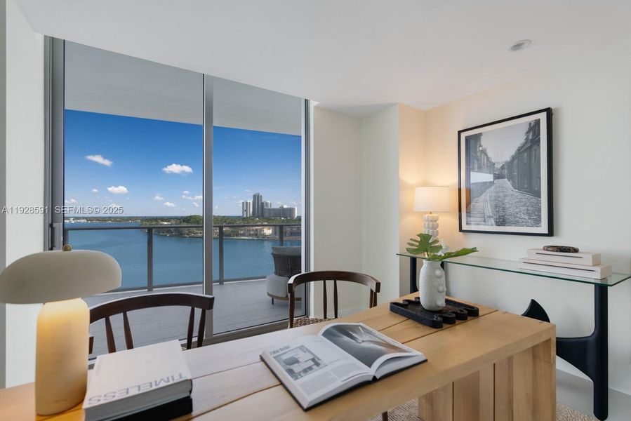 Furnished interior view inside a new home in , Bay Harbor Islands (Image 46). Furnished interior view inside a new home in , Bay Harbor Islands (Image 46).