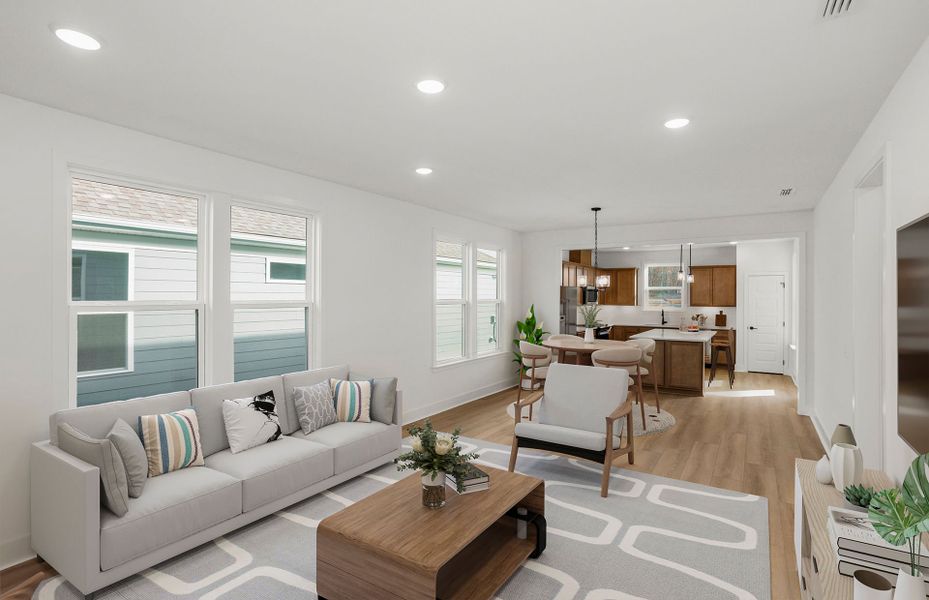 Furnished interior view inside a new home in Del Webb Barton Village, Lebanon (Image 13).