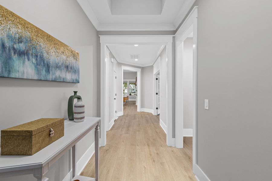 Furnished interior view inside a new home in , Summerville (Image 13). Furnished interior view inside a new home in , Summerville (Image 13).