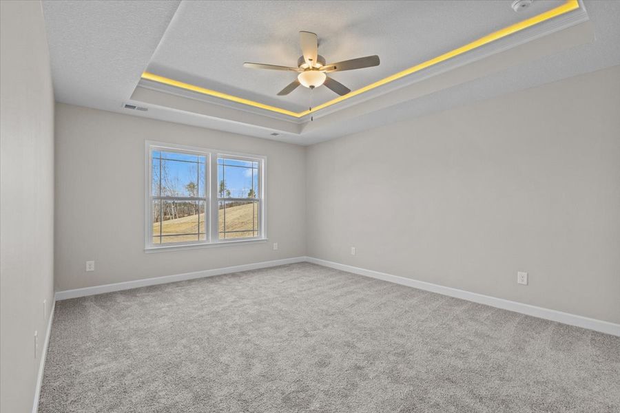 Representative unfurnished interior of a home built from the Brentwood by Enchanted Homes in Lonesome Dove, San Antonio (Image 16).