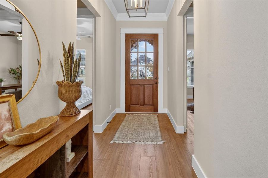 Furnished interior view inside a new home in , Burleson (Image 10).
