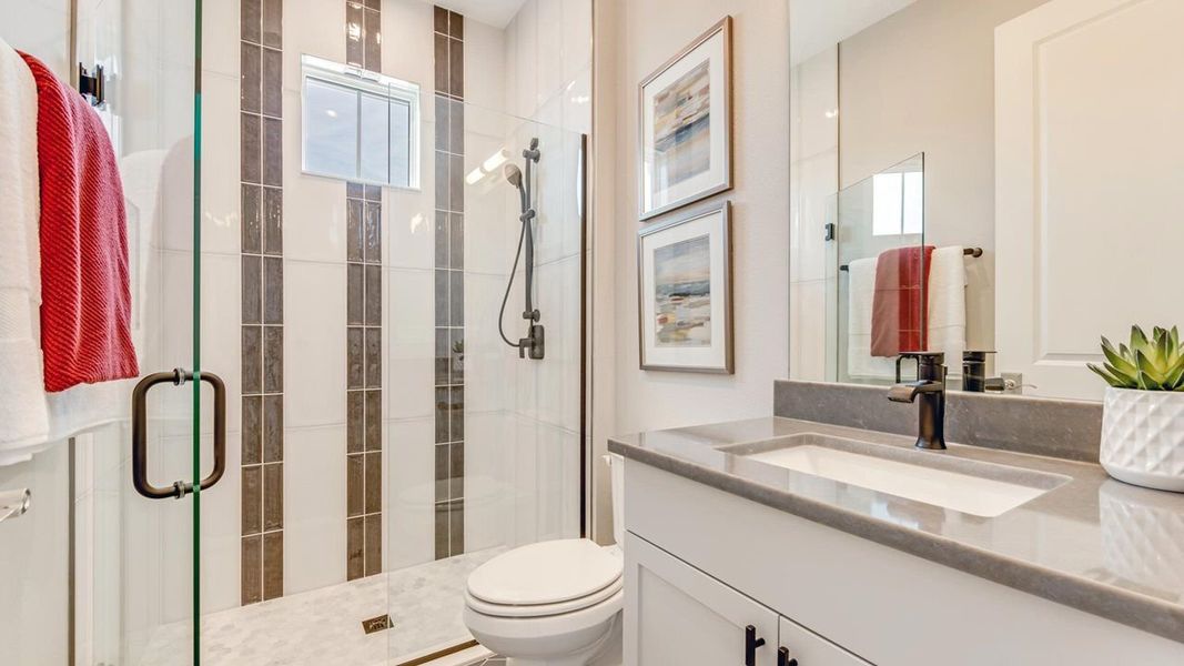 Second Bath - Model shown is in a sister community Second Bath - Model shown is in a sister community