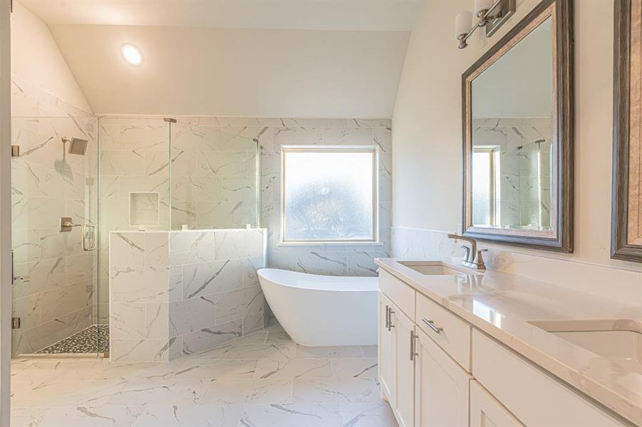 Furnished interior view inside a new home in , Azle (Image 8).