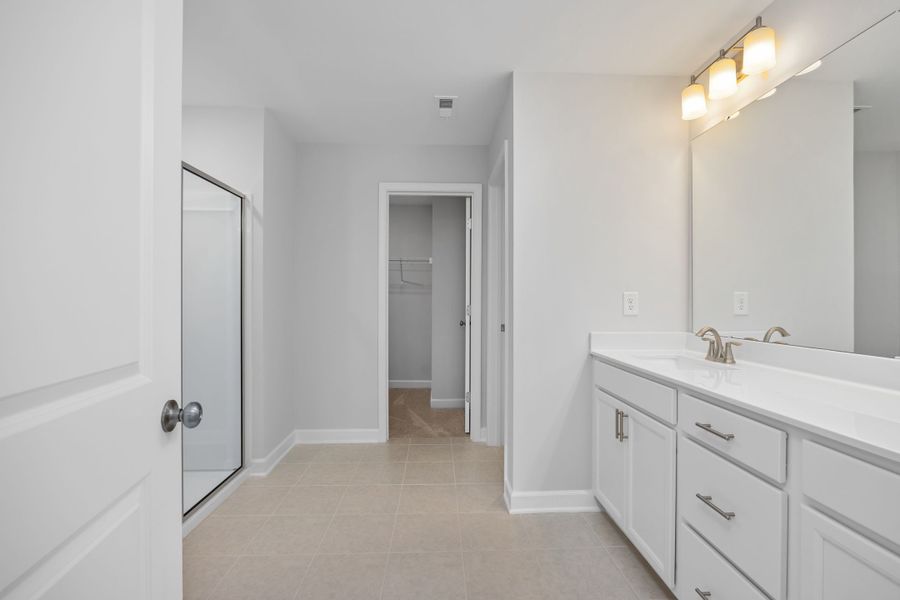 Representative furnished interior of a home built from the The Durham by Davidson Homes LLC in Gregory Village Townhomes, Lillington (Image 10).