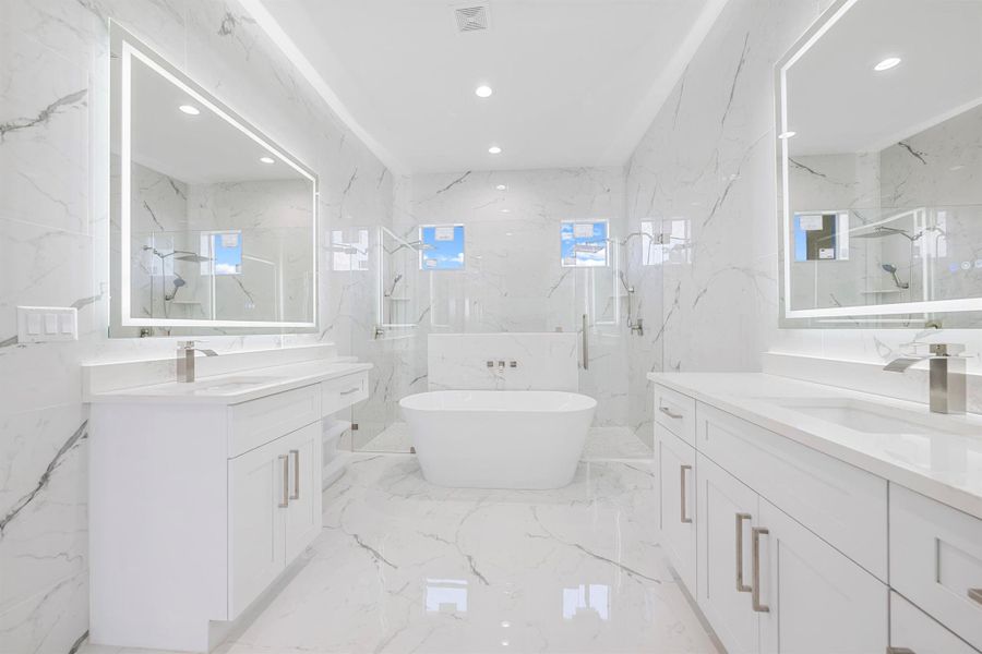 Furnished interior view inside a new home in , Palm City (Image 10).